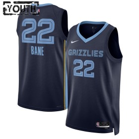 Camiseta Niños NBA Memphis Grizzlies Desmond Bane 22 2022-23 Nike Icon Edition Navy Swingman